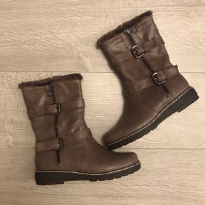 Premium Leather Thick Boots